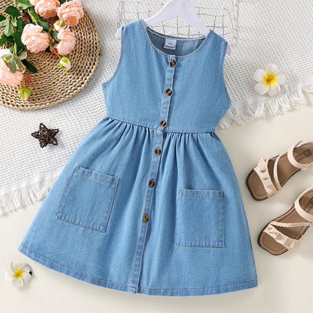 VESTIDO DE JEANS T AÑOS Suricatas Tienda Infantil