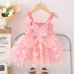 VESTIDO  MARIPOSITAS T 18-24 M