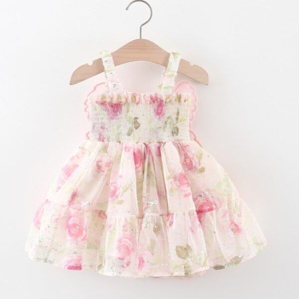 VESTIDO MARIPOSAS T 2-3 AÑOS