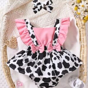 VESTIBODY VAQUITA CON LAZO PARA VINCHA T 2 AÑOS