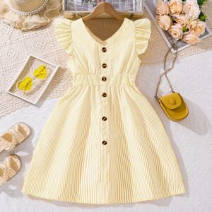 VESTIDO AMARILLO 2-3 AÑOS