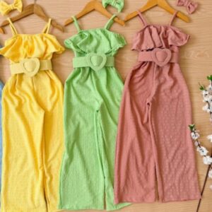 MONO VERDE CON CINTO Y HEBILLA 5 AÑOS