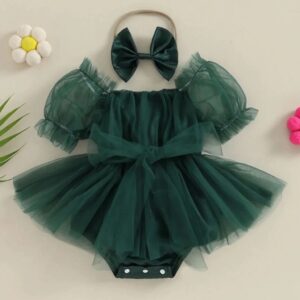 VESTIBODY VERDE CON VINCHA T 18-24 MESES