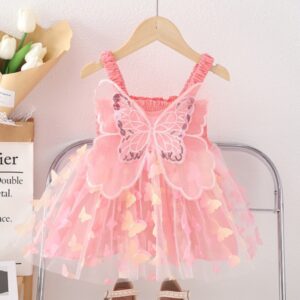 VESTIDO MARIPOSITAS T 9-12 MESES