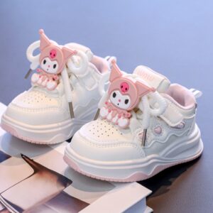 CALZADO  KUROMI ROSA Y BLANCO