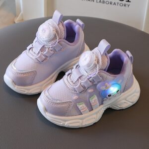 CALZADO LILA CON LUCES CON REGULADOR