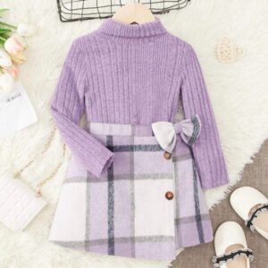 CONJUNTO POLERA Y POLLERA T 3 AÑOS