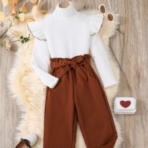 PANTALON Y MANGAS LARGAS T 9 AÑOS