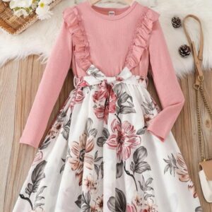 VESTIDO MANGAS LARGAS T 9 AÑOS