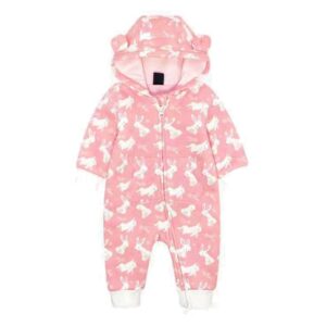 MONO FRIZADO FORRADOEN ALGODON CON DOBLE CIERRE T 12-18 M