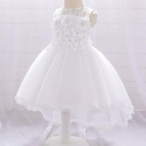 VESTIDO BAUTISMO CON COLA  T 18-24 MESES