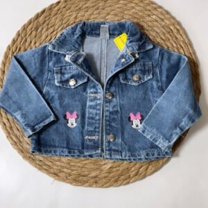 CAMPERA DE JEANS MINNIE T 2-3 AÑOS