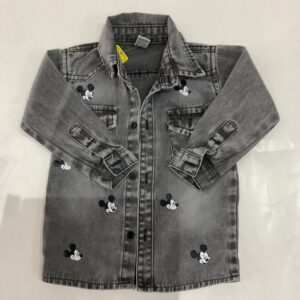 CAMPERA DE JEANS MICKEY T 12-18 MESES